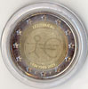 2 Euro Gedenkmnze Luxemburg 10 Jahre Euro 2009
